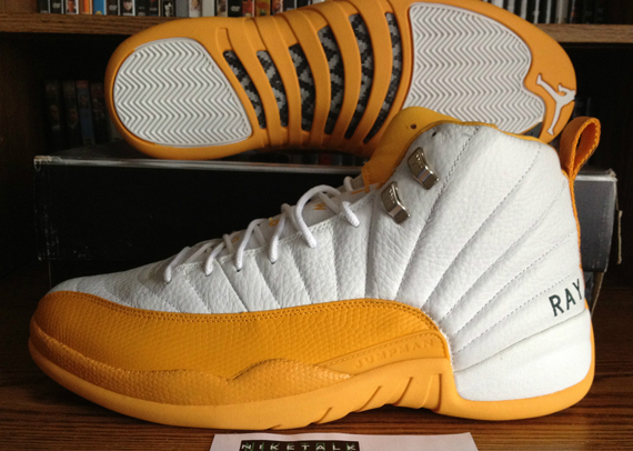 Ray Allen Jordan PEs: Air Jordan 12 Alternate Seattle Sonics Player Exclusive
