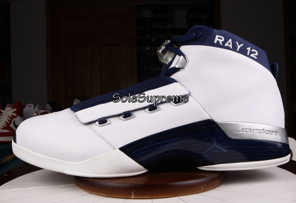Ray Allen Jordan PEs: Air Jordan 17 Olympic FIBA Player Exclusive