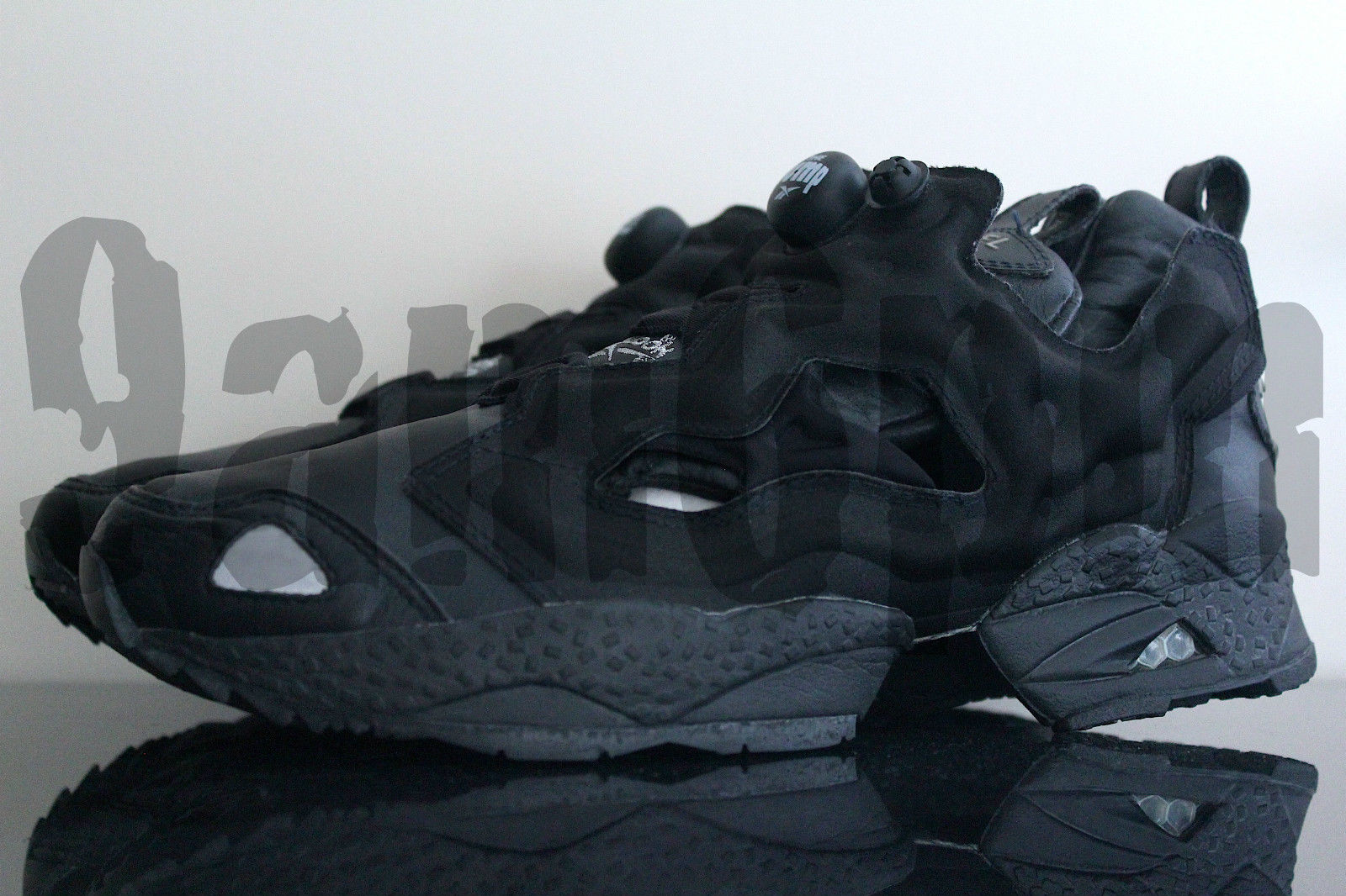 Chanel x Reebok Insta Pump Fury Black Lambskin 2005 1 of 5 Made