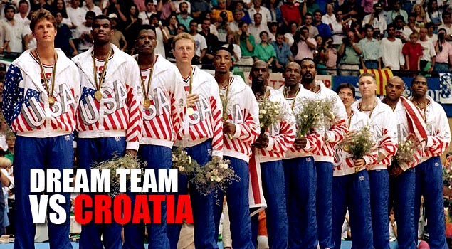 Dream Team Medal Stand. 1992.