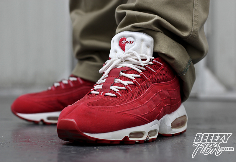 Nike Air Max 95 "Valentine's Day" Photo via beeezyfresh