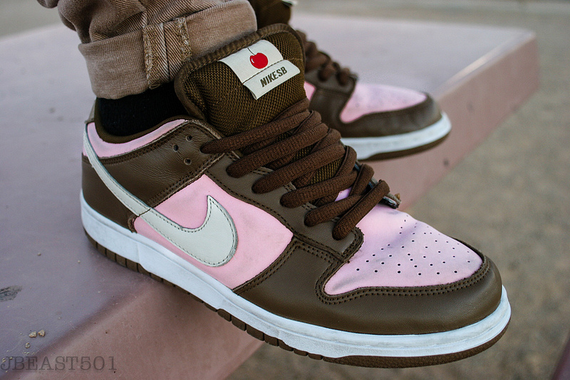 Stussy x Nike SB Dunk Low "Neapolitan" Photo via JBEAST501