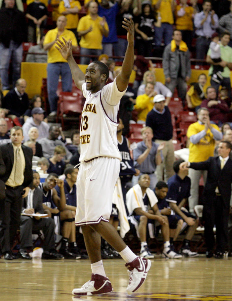 James Harden in Nike Air Huarache Elite