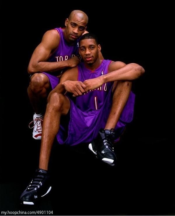 Tracy McGrady wearing the adidas Lithicon