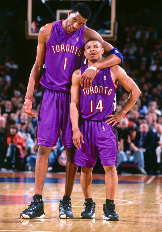 Tracy McGrady wearing the adidas Lithicon