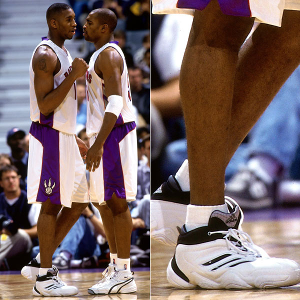Tracy McGrady wearing the adidas KB8 III in 1999