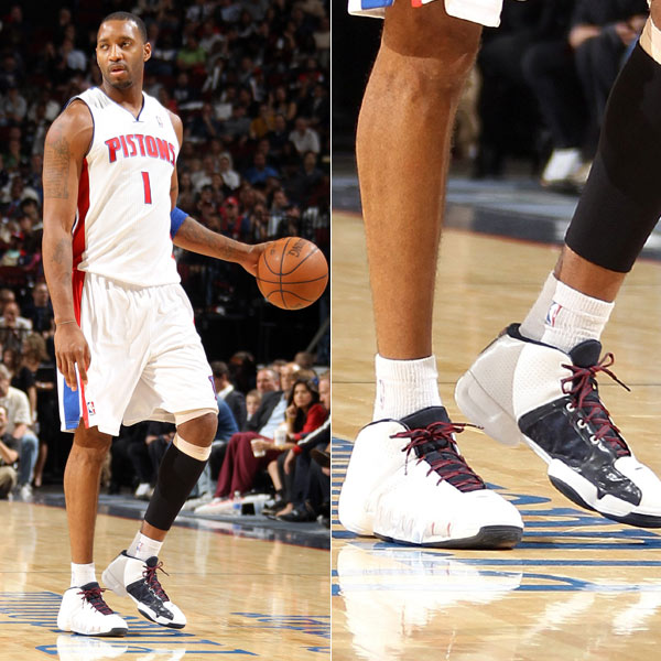 Tracy McGrady wearing the adidas TS Speedcut in 2010