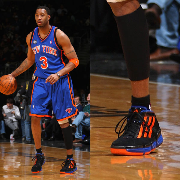 Tracy McGrady wearing the adidas TS Supernatural Creator in 2010