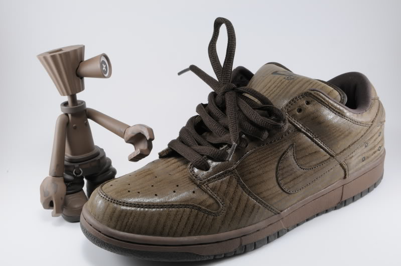 Michael Lau x Nike SB Dunk Low Pro and NY FAT Gardener Figure