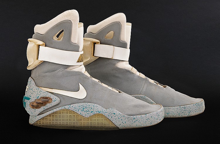Marty McFly's Nike Sneakers From Back To The Future II