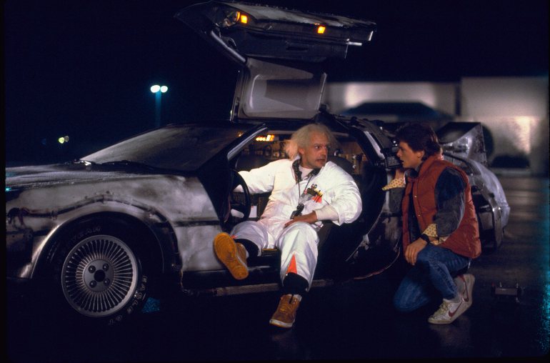 Marty McFly in Nike Bruin