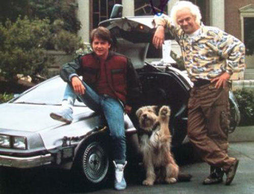 Marty McFly in Nike Mag