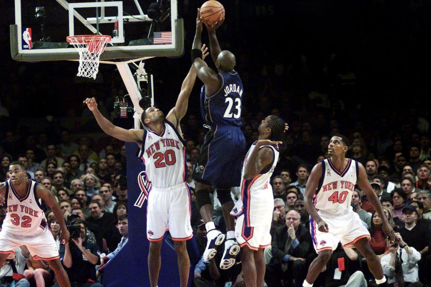 Michael Jordan Returns as a Washington Wizard