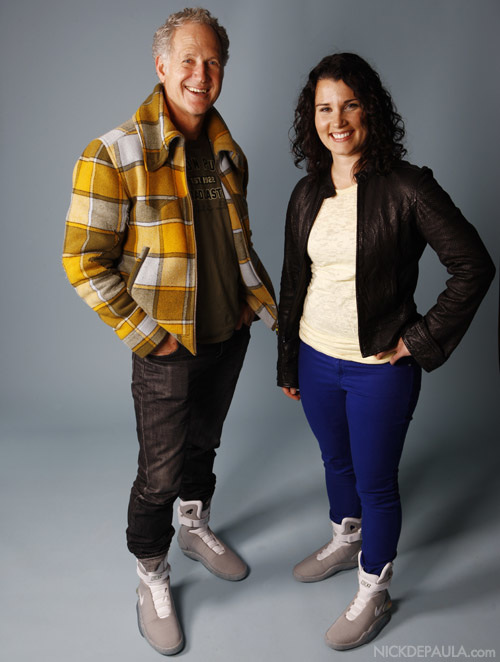 Tinker Hatfield and Tiffany Beers in Nike Mag photo via NickDePaula