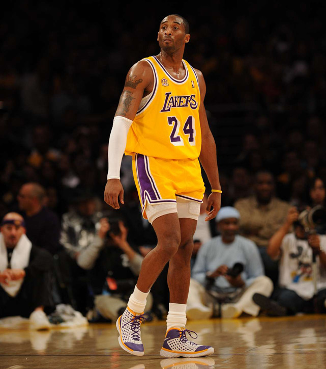 Kobe Bryant in Nike Zoom Kobe 3
