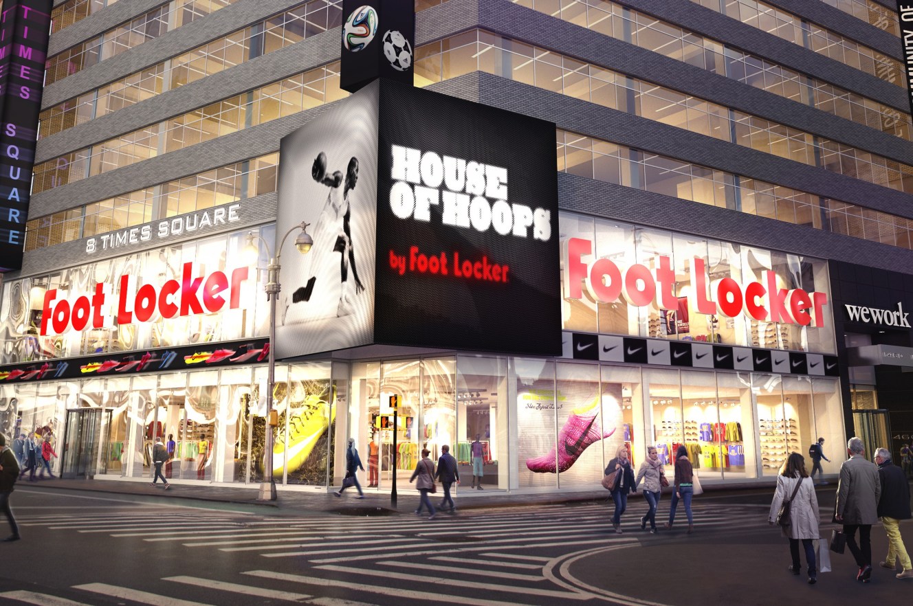 Foot Locker Times Square Mega Store