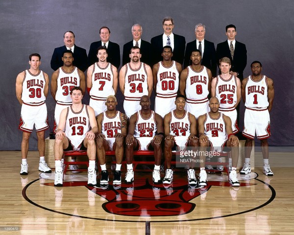 luc longley 1996-1997 championship team