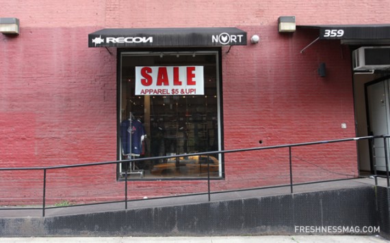 Nort/Recon New York City Sneaker Store