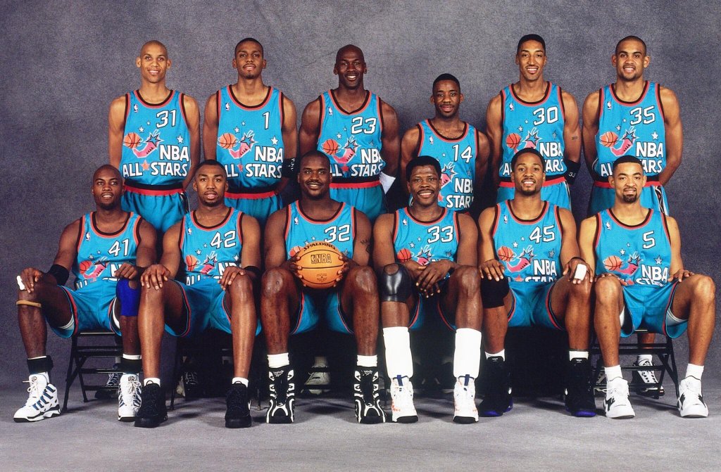 1996 East NBA All-Star Team