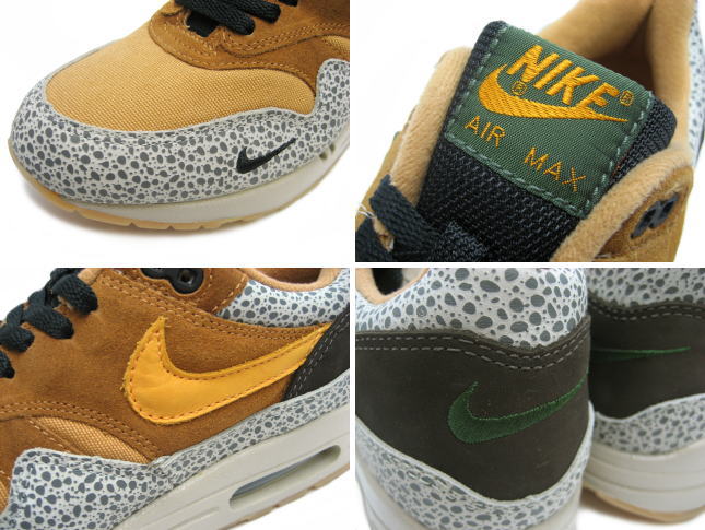 atmos x Nike Air Max 1 "Safari" Details