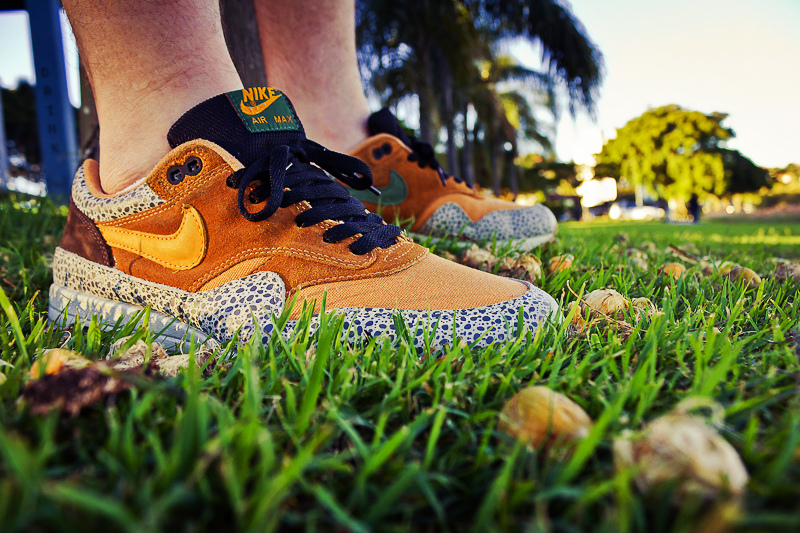 atmos x Nike Air Max 1 "Safari" photo via RichDrink