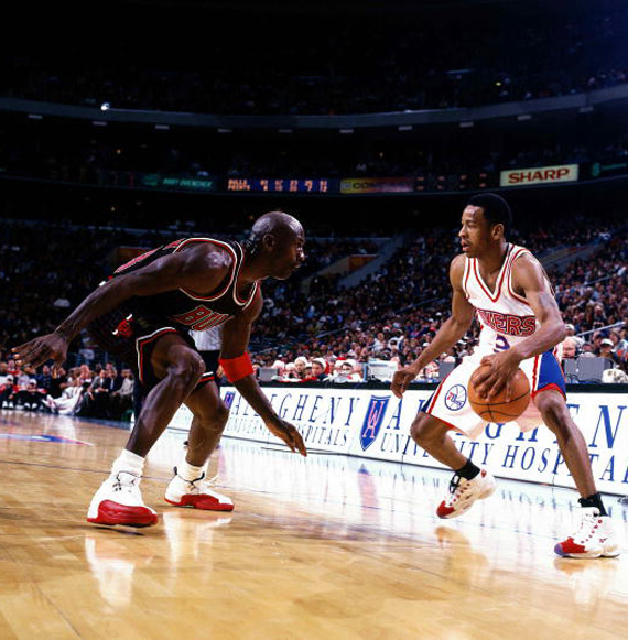 Michael Jordan versus Allen Iverson