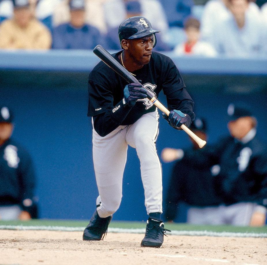 Michael Jordan on the Chicago White Sox