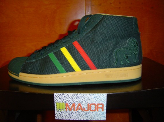 Tuff Gong Records x adidas Pro Model