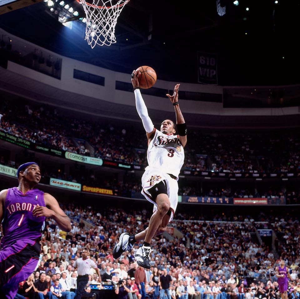 A.I. Scores 54 in the Reebok Answer IV to Beat the Raptors
