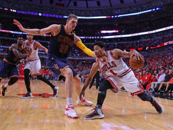 Derrick Rose in the adidas D Rose Boost 5