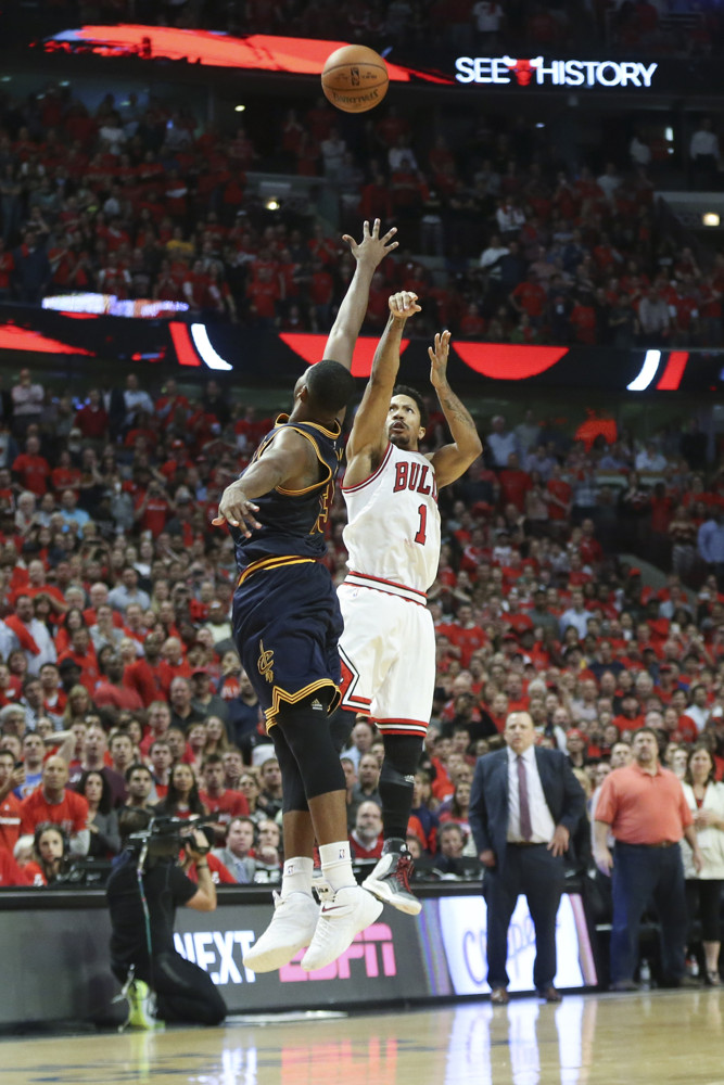 Derrick Rose in the adidas D Rose Boost 5
