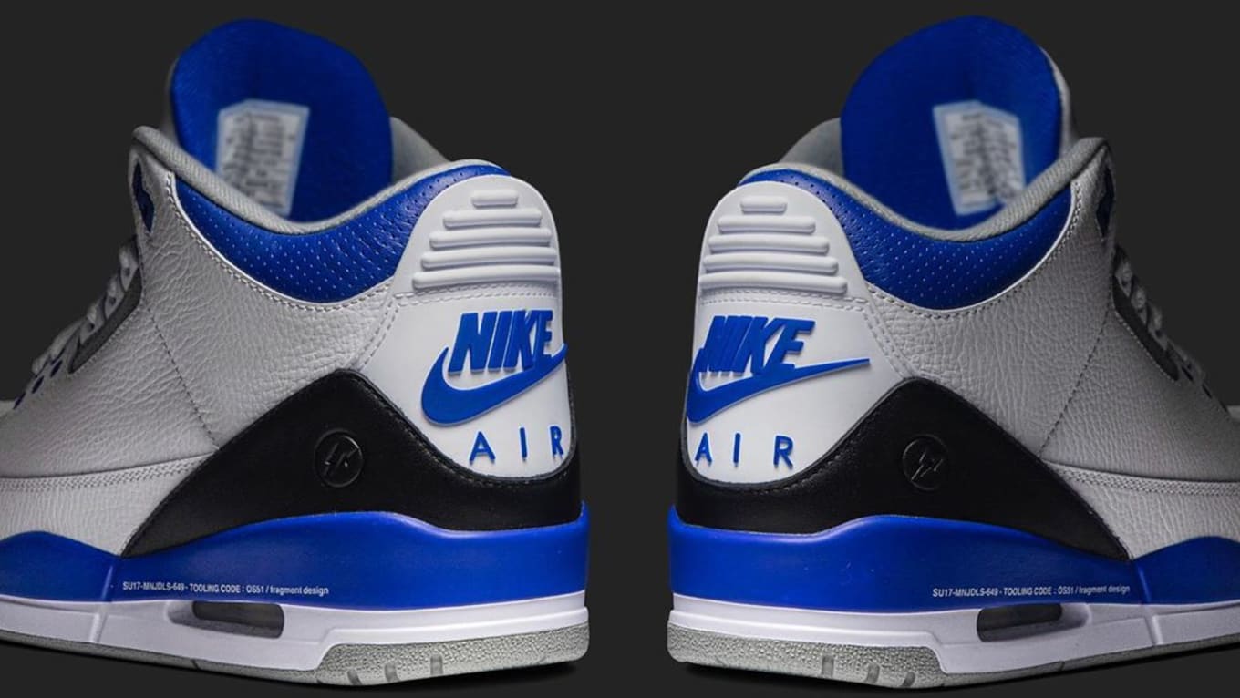 fragment design x Air Jordan 3