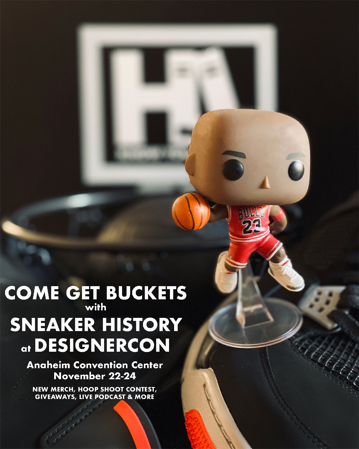 Come Get Buckets with Sneaker History at DesignerCon