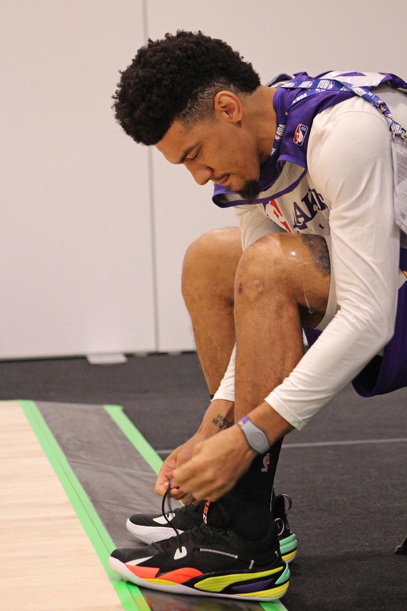 Danny Green Lacing Up the Launch Colorway of the RS-Dreamer. Danny Green Lacing Up the Launch Colorway of the RS-Dreamer.