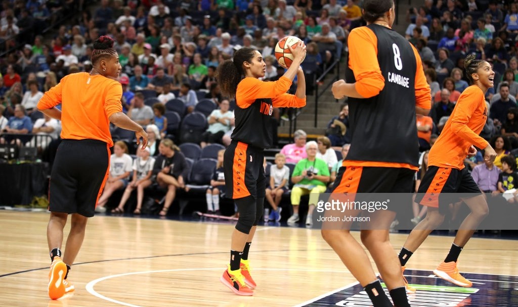 WNBA All-Star Practice 2018 WNBA All-Star Practice 2018
