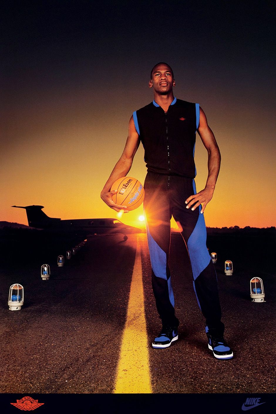 MJ in the original Air Jordan 1 Royals