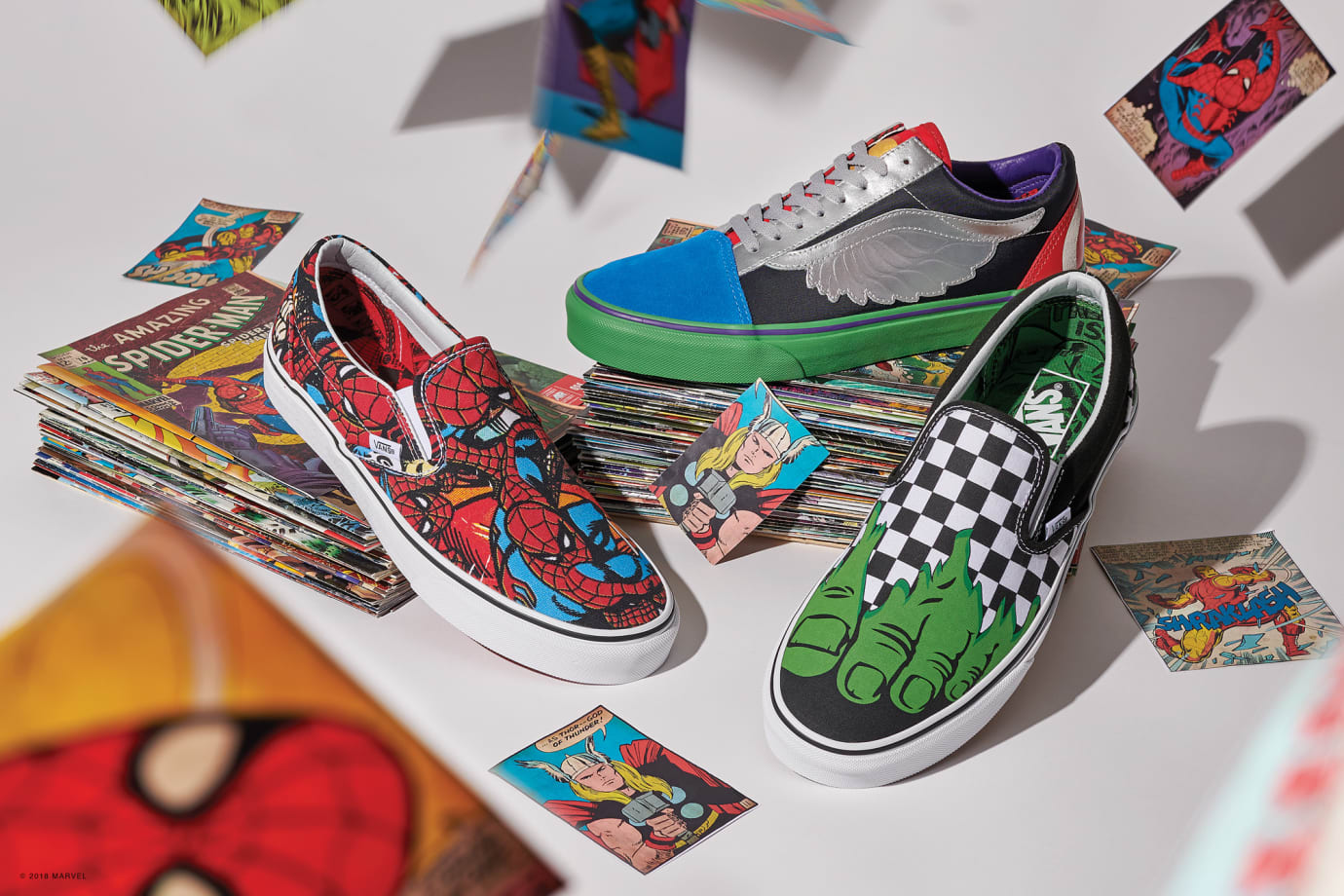 Comic and Sneakers